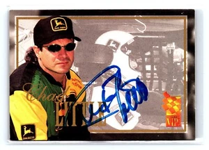 1996 Press Pass VIP #- Chad Little VIP Auto Race Card Certified - - Bild 1 von 2