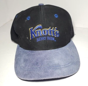 Knott’s Berry Farm Snapback Trucker’s Hat Cap Black / Blue Embroidered Logo - Bild 1 von 5