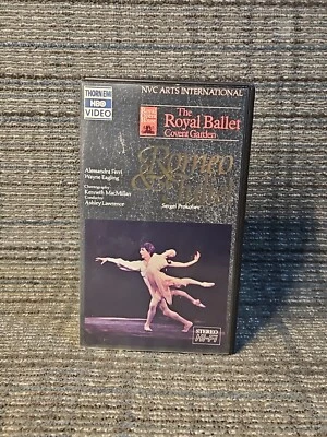 Romeo & Juliet VHS 1984 HBO Thorn EMI Royal Ballet Covent Garden  - Image 1 of 4