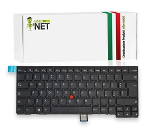 Tastiera ITALIANA compatibile con Lenovo ThinkPad CS13T-85I0 con Trackpoint - Afbeelding 1 van 6