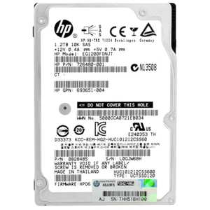 HP EG1200FDNJT 1.2TB SAS II 10000 RPM 2.5" Zoll 726480-001 - Bild 1 von 5