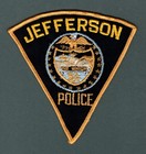 Jefferson Oregon (Marion County) Police  Patch - Defunct