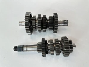 USED OEM 96-04 OEM HONDA XR250R XR 250 MOTOR TRANS TRANSMISSION SHAFTS & GEARS - Picture 1 of 10