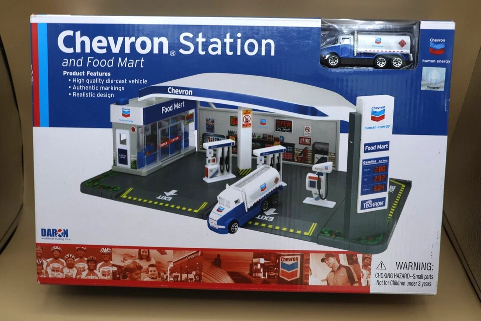 Gasolinera y Food Mart Daron Worldwide Chevron RT187215 ¡TOTALMENTE NUEVO!!- Dut's Foto 1 de 4