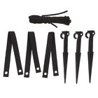  Heavy Duty Tree Staking Kit Trees Anchoring Plant Support Outdoor