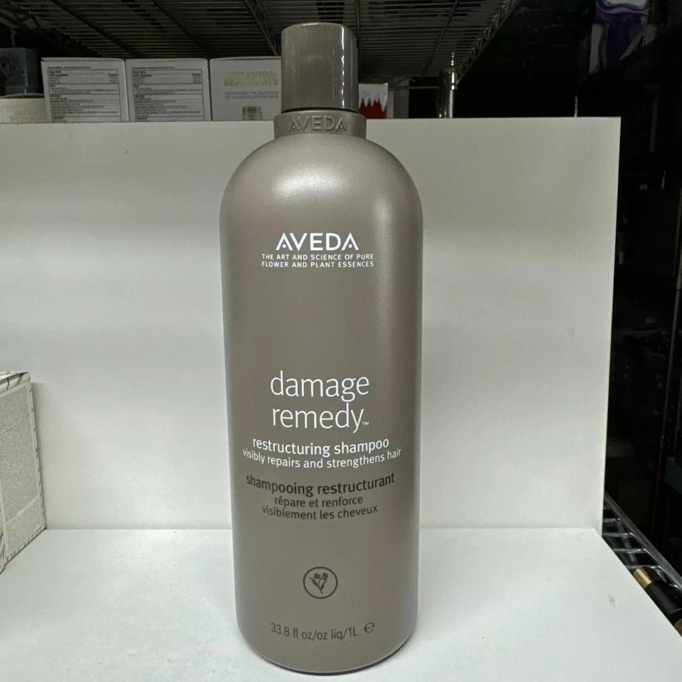 Aveda Damage Remedy Restructuring Shampoo Jumbo - 33.8 oz / 1 L/ NEW - Image 1 of 4