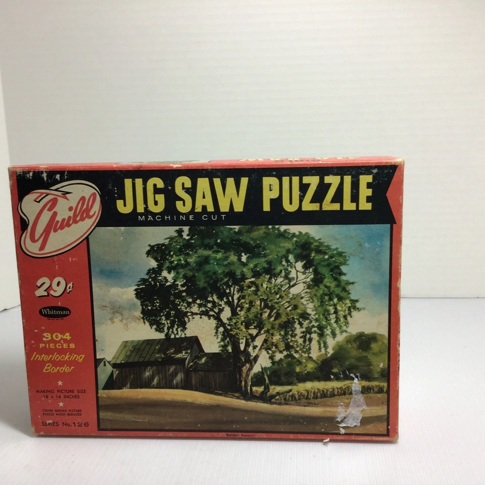 Guild Jigsaw Puzzle 304 Pieces ,Whitman, 18x14 In.ALL THERE, Series No.126 - Image 1 of 4