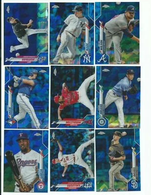 2020 Topps Chrome Update Sapphire You Pick Card For Set - Image 1 of 4