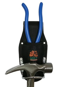 WOLF Black Ballistic Nylon Plier and Hammer Holder Heavy Duty for Construction - Picture 1 of 6