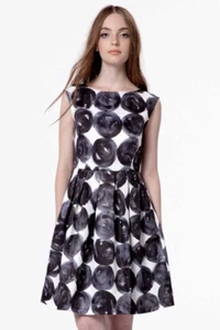 Dear Creatures Polka Dot Fit and Flare Harper Dress - Picture 1 of 7
