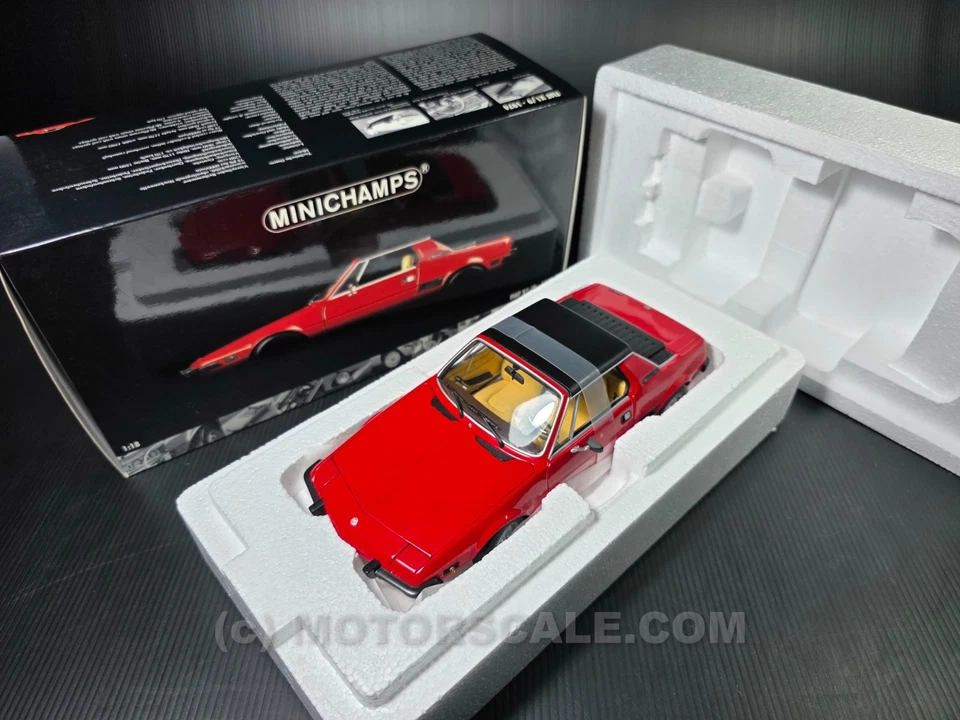 1/18 Fiat X 1/9 1974 red - Minichamps 100-121660 NEW X1/9 - Imagen 1 de 4