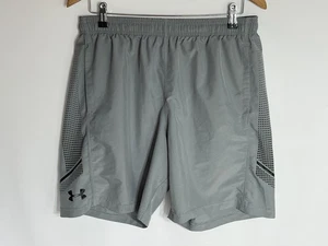 Under Armour Training Shorts Woven Graphic Loose | Men's | Grey/Black | Large | - Picture 1 of 9