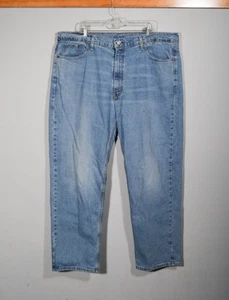 Levi's 01550-0012 Relaxed Mid Rise Light Tapered 550 Big Tall Jeans Sz 44 X 32 - Picture 1 of 4