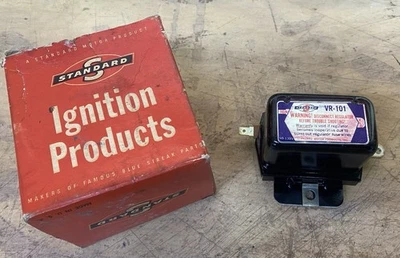 NOS 1960-69 MOPAR CHRYSLER ALTERNATOR VOLTAGE REGULATOR PLYMOUTH DODGE VR-263 - Image 1 of 4