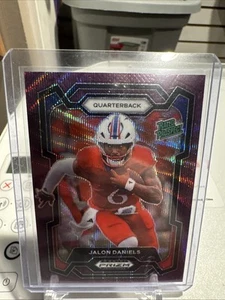 2024 Panini Prizm Draft Picks - Rated Prospect Jalon Daniels #200 Purple Wave... - Bild 1 von 2