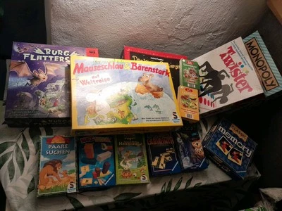 XXL Konvolut Gesellschaftsspiele Ab 4 Jahren Bis 12 Jahre *15 tolle Teile* - Bild 1 von 4