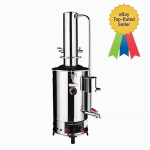 Auto Electrical Electrothermal Stainless Water Distiller 5L/H Distilled Purifier - Picture 1 of 12
