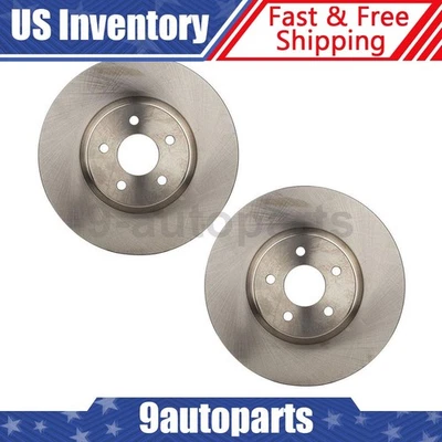 Rotores de freio a disco dianteiro para 2014 2015 2016 2017 2018 Ford Transit Connect - Imagem 1 de 4