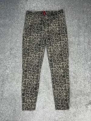 Spanx Leggings al Tobillo Mujer XL Multi Piel de Serpiente Algodón Elástico Jean Ish Pierna Ajustada Foto 1 de 4