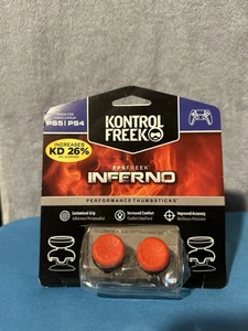 Kontrol Freek Inferno Performance Thumbsticks - Red PS4 PS5 - Picture 1 of 2