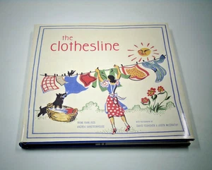 The Clothesline By Irene Rawlings,  Andrea VanSteenhouse FIRST EDITION Hardcover - Picture 1 of 17