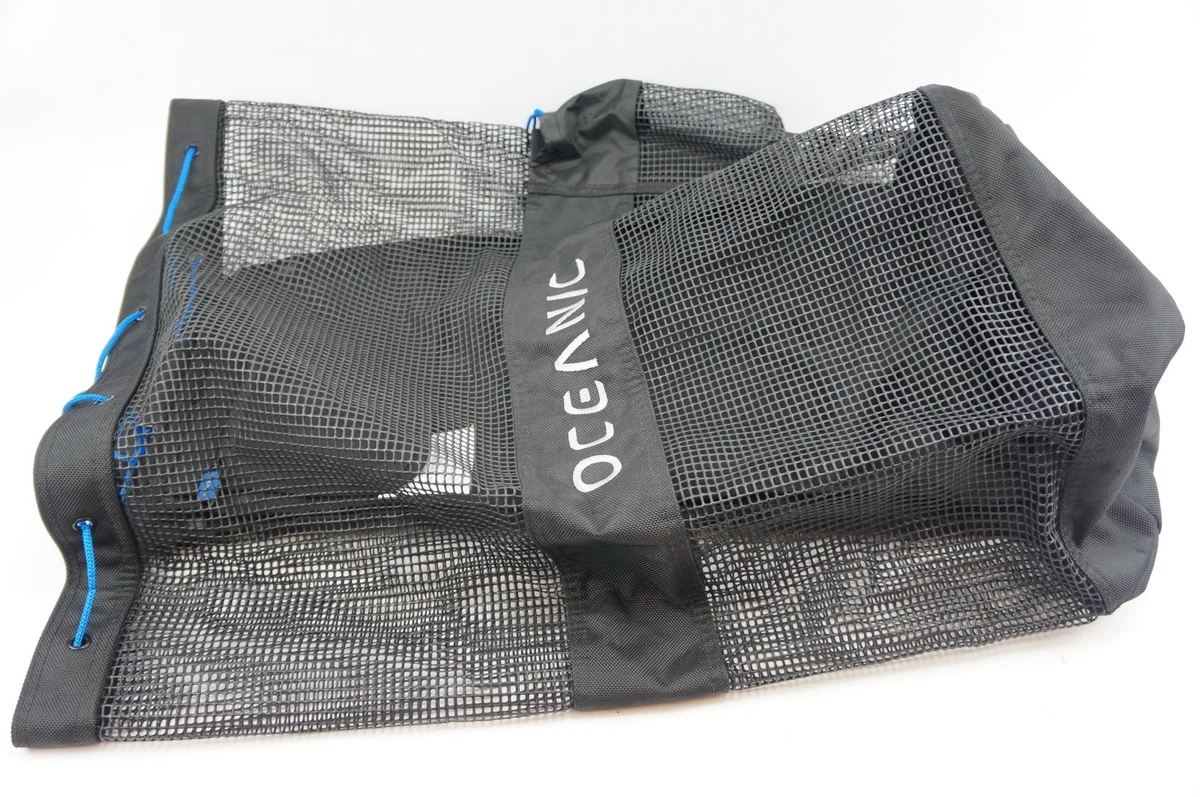 Oceanic Scuba Schnorchel Tasche XL Mesh Rucksack – Leicht, Schnell Trocknend, Mit Gepolsterten Trägern Für Tauchausrüstung