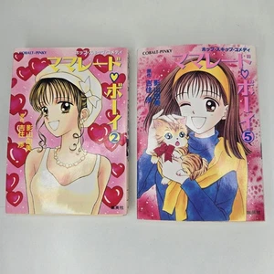 Marmalade Boy libri di light novel giapponesi Wataru Yoshizumi 1994 吉住渉 #5 & #2 - Foto 1 di 11