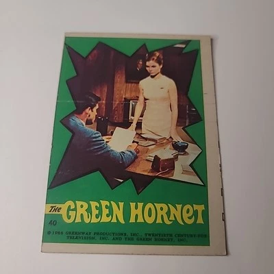 1966 Green Hornet Non Sport Trading Card #40 The Green Hornet - Image 1 of 3