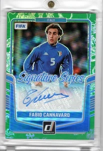 2024-25 Panini Donruss Signature Series Fabio Cannavaro Auto 43/75 Italien - Bild 1 von 2