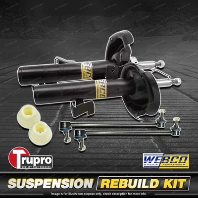 Front Webco Shock Absorber Trupro Sway Bar Link Kit for Mazda 3 BK 2004-2009 - image 1 of 3