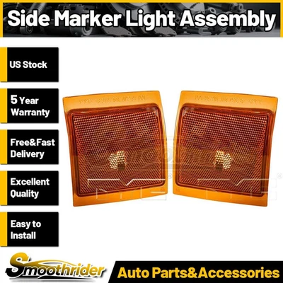 Conjunto de luces marcadoras laterales izquierda derecha TYC 2 piezas para Chevrolet Blazer 1994-1994 Foto 1 de 4