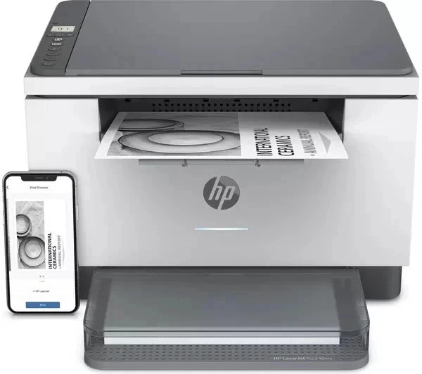 HP LaserJet MFP M234dw Printer - All in One monochrome  WITH INK EU PLUG - Image 1 of 1