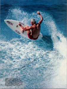 Surfer Cheyne Horan Impresión Anuncio Arte de Pared Decoración Imagen Efímera por Jeff Divine - Imagen 1 de 1