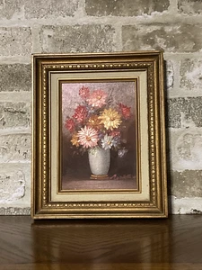 Original Robert Cox Ölgemälde schöne Blumen signiert - Bild 1 von 11