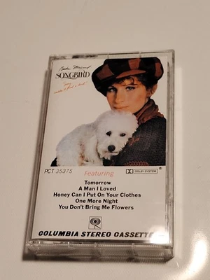 Songbird Barbra Streisand Cassette Tape 1978 Music CBS Inc. - Image 1 of 4