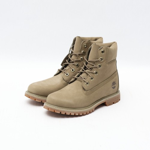 Timberland 6 in Premium Stivali impermeabili da donna in verde chiaro US 6 5 Nuovi