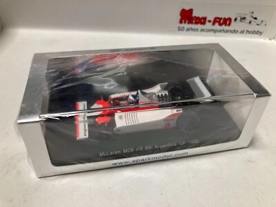 Spark Mclaren M29 Argentina 1980 A. Prost con calcomanías Marlboro - escala 1/43 S3098 Foto 1 de 4
