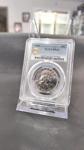 1951 PCGS PR66 Franklin Half Dollar - Picture 1 of 2