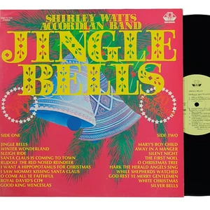 Shirley Watts JINGLE BELLS Accordian Band Vtg Xmas EMS TV 7173 Aus 33 Rpm 12" Gd - Foto 1 di 7