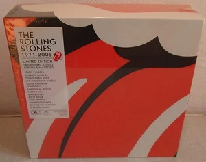 THE ROLLING STONES 1971-2005: LIMITED EDITION 14 ORIGINAL ALBUMS BOX SET SEALED - Picture 1 of 2