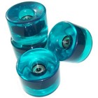76mm Skateboard AQUA Longboard Wheels + Abec 9 Bearings