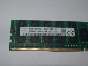 SK Hynix 64GB 4DRx4 PC4-2666V HMAA8GL7AMR4N-VK Server Memory - Picture 1 of 2