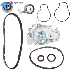 Timing Belt Water Pump Kit for 90-97 Honda Accord Prelude Isuzu 2.2L F22A1 F22B2 - Foto 1 di 9