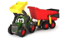 Dickie Toys Happy Series Happy Farm Trailer 'Fendt' Bauernhof Anhänger 3574