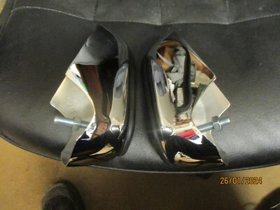 MG MGB MGBGT rechromed original UK rear  over-riders pair ready to fit - Image 1 of 3