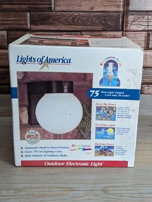Lights Of America Outdoor Moonlight Model # 9002 75 Watt Automatic Dusk to Dawn - Image 1 of 4