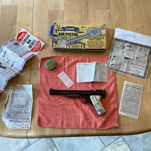 Vtg Benjamin H-C Super Model 137 Air Pistol .177 Cal. Pellet Gun Works - Picture 1 of 24