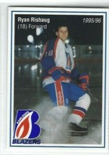 1995-96 Kamloops Blazers (WHL) Ryan Rishaug