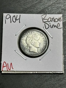 1904 P FRISEUR SILBER GROSCHEN MASSIV AU ÜBER BANKFRISCH MÜNZE (Raw12926) - Bild 1 von 2