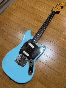 Fender Japan Mustang Kurt Cobain MG69-72 Sonic Blue Electric Guitar 2008 - Bild 1 von 10